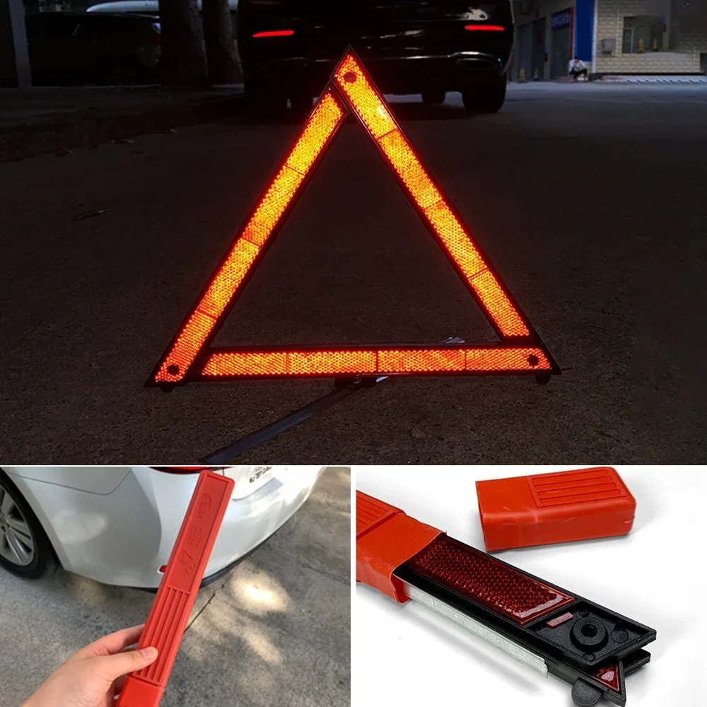 Emergency Exit Sign - Auto Stativ Gefaltet Stop Zeichen Reflektor