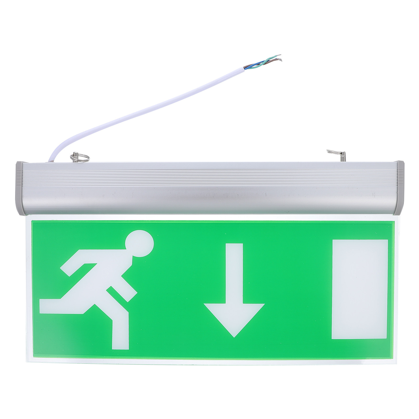Emergency Exit Sign - 1 Stück LED-Notausgangsschild, Notbeleuchtung für Büro,