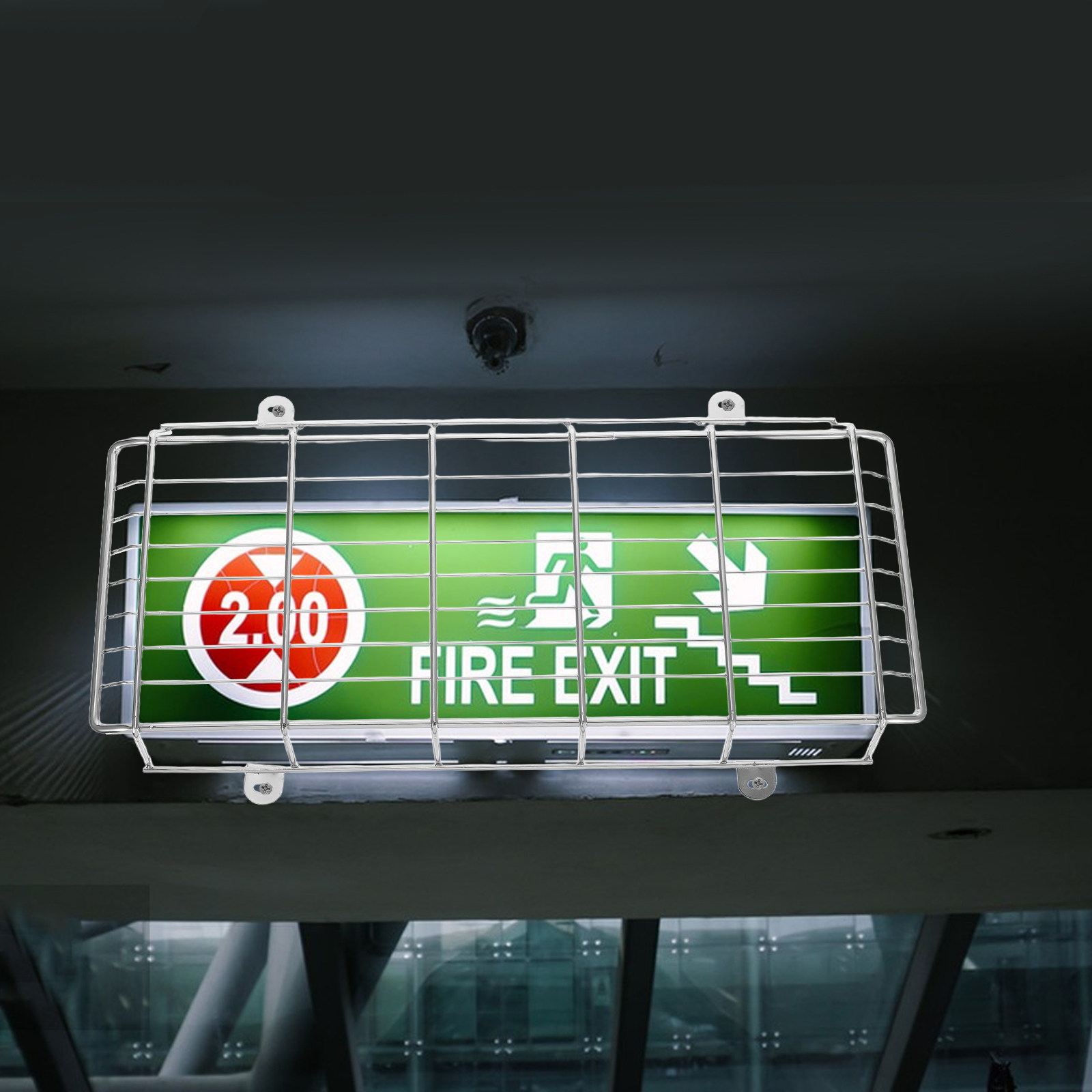 1 Set Metall-Schulnotfallwarns – Emergency Exit Sign Bewertung und Preis