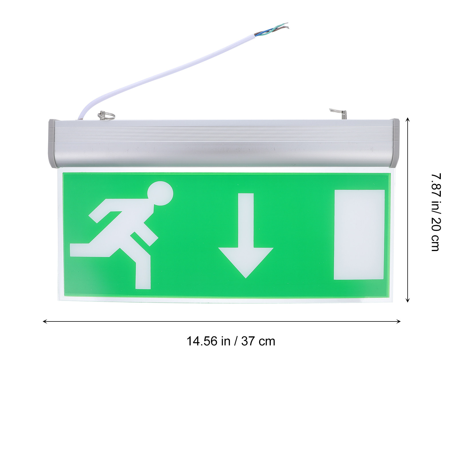 1 Stück LED-Notausgangsschild, – Emergency Exit Sign Bewertung und Preis